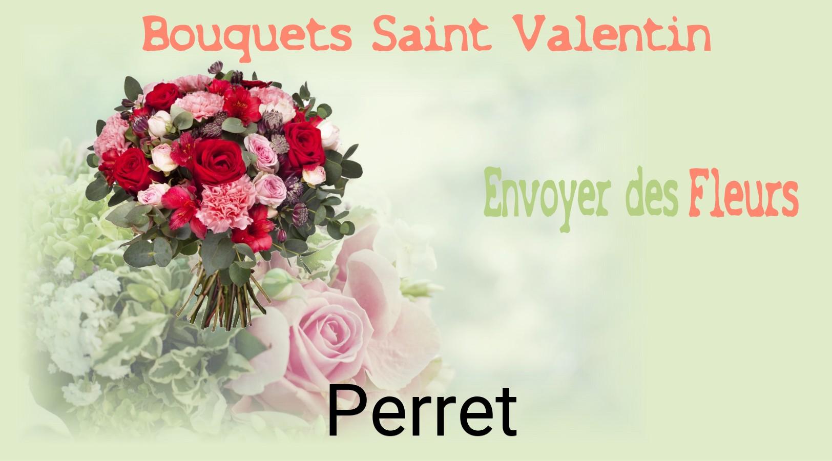 Roses de Saint-Valentin livrées à Perret